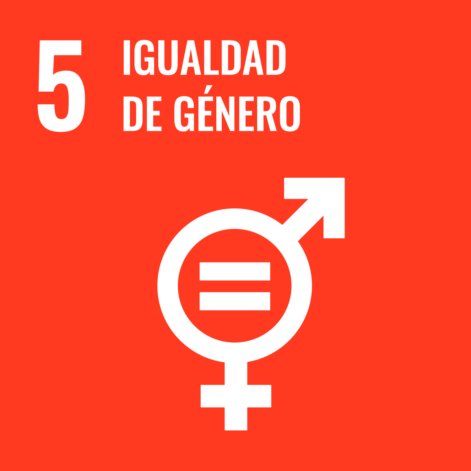 5. Igualdad de género